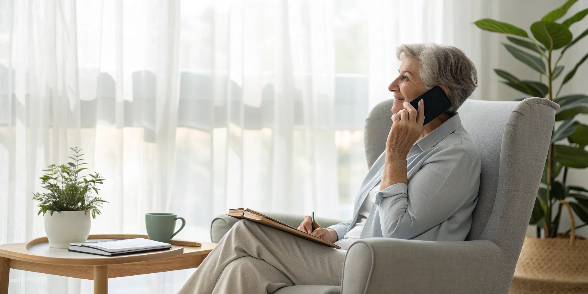 A patient describing symptoms on a call with an Arivix voice agent